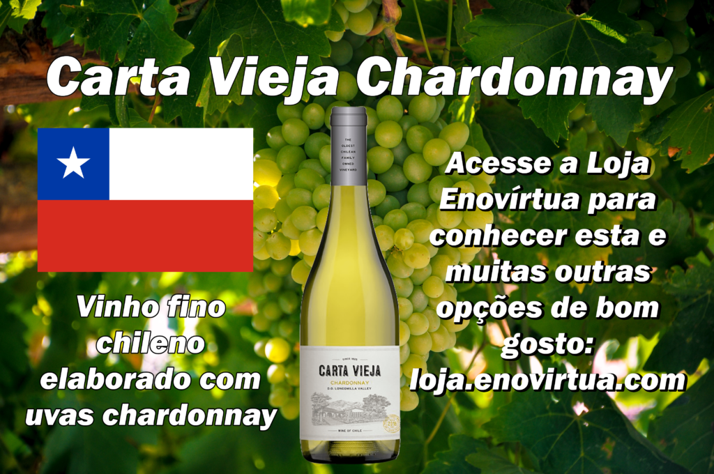 Vinho fino chileno Carta Vieja Chardonnay